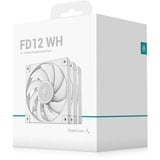 DeepCool FD12 case fans Wit, 3 stuks, 120 x 120 x 25 mm, PWM
