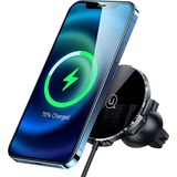 Diverse Ultradunne Draadloze Oplader voor MagSafe smartphonehouder Zwart
