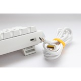 Ducky One 3 Mini RGB mechanisch gaming toetsenbord Wit, BE lay-out (AZERTY), Cherry MX RGB Speed Silver, 60%