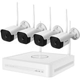 Foscam FN9108W-B4-2T 8-kanaals WiFi set beveiligingscamera Wit
