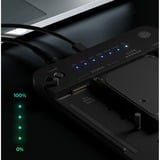 ICY BOX IB-2913MCL-C31 CloneStation dockingstation Zwart, M.2 NVMe en SATA naar M.2 NVMe dual bay