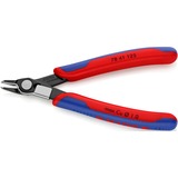 KNIPEX Electronic Super Knips 78 41 125 elektronica-tang Rood/blauw