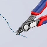 KNIPEX Electronic Super Knips 78 41 125 elektronica-tang Rood/blauw