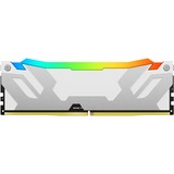 Kingston FURY 32 GB DDR5-7200 Kit werkgeheugen Wit, KF572C38RWAK2-32, Renegade RGB, XMP