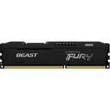 Kingston FURY 8 GB DDR3-1600 werkgeheugen Zwart, KF316C10BB/8, Beast