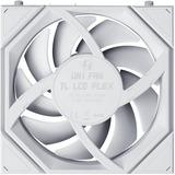 Lian Li UNI FAN TL LCD FLEX RGB case fan Wit, 124 x 120 x 28 mm, PWM