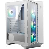 MSI MPG GUNGNIR 110R midi tower behuizing Wit | 2x USB-A | 1x USB-C | RGB | Tempered Glass