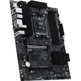 MSI PRO B850-S EVO WIFI socket AM5 moederbord Zwart/zilver, RAID, 5 Gb-LAN, Wi-Fi 7, BT, Sound, ATX