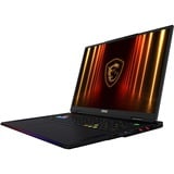 MSI Raider 18 HX AI (A2XWIG-231BE) 18"  gaming laptop Zwart | Core Ultra 9 285HX | RTX 5080 | 64 GB | 2 TB + 2 TB SSD