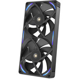 NZXT Performance Fan F280X RGB case fans Zwart, 2 stuks, 280 x 140 x 30 mm, PWM