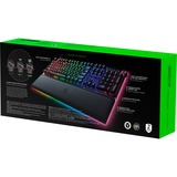 Razer Huntsman V2 Analog, gaming toetsenbord Zwart, US lay-out, Razer Analog Optical, RGB leds, Doubleshot PBT