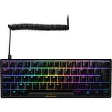 Sharkoon SKILLER SGK50 S4, gaming toetsenbord Zwart, BE Lay-out, Kailh Blue, RGB leds, Hot-swappable, 60%