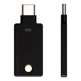 Yubico C NFC security key Zwart, USB-C 2.0, NFC