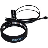 Alphacool Aurora LED Ring - Digital RGB ledstrip Zwart, 60 mm