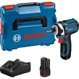 Bosch Accu slagmoersleutel GDR 10,8-LI Blauw/zwart, Koffer en 2 accu's (2 Ah) inbegrepen