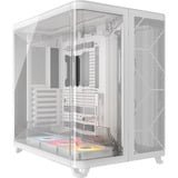 Corsair AIR 5400 RS-R ARGB  midi tower behuizing Wit | 3x USB-C | RGB | Tempered Glass