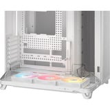 Corsair AIR 5400 RS-R ARGB  midi tower behuizing Wit | 3x USB-C | RGB | Tempered Glass
