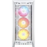 Corsair FRAME 4000D LCD RS ARGB Premium midi tower behuizing Wit | 3x USB-C | RGB | Tempered Glass