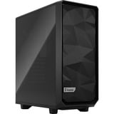 Fractal Design Meshify 2 Compact Dark Tempered Glass midi tower behuizing Zwart | 3x USB-A | Tempered Glass