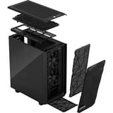 Fractal Design Meshify 2 Compact Dark Tempered Glass midi tower behuizing Zwart | 3x USB-A | Tempered Glass