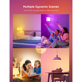 Govee RGBWW Smart LED Bulb E27 (800lm) (2-pack) led-lamp 2 stuks, Bluetooth, WiFi 2.4GHz