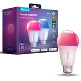 Govee RGBWW Smart LED Bulb E27 (800lm) (2-pack) ledlamp 2 stuks, Bluetooth, WiFi 2.4GHz