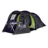 High Peak Paxos 4 tent Donkergrijs/groen, 2023 model
