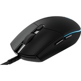 Logitech G PRO HERO Gaming mouse Zwart, 100 - 25.600 dpi, RGB leds