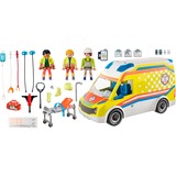 PLAYMOBIL City Life - Ambulance met licht en geluid Constructiespeelgoed 71202