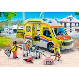 PLAYMOBIL City Life - Ambulance met licht en geluid Constructiespeelgoed 71202