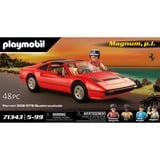 PLAYMOBIL Famouse cars - Magnum, p.i. Ferrari 308 GTS Quattrovalvole Constructiespeelgoed 71343