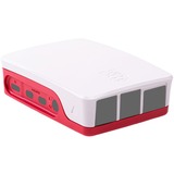 Raspberry Pi Foundation Behuizing voor Raspberry Pi 4 B Wit/rood