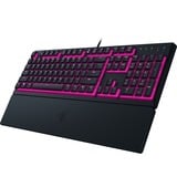 Razer Ornata V3 X Low Profile, gaming toetsenbord Zwart, US lay-out, Membraan, RGB leds, ABS