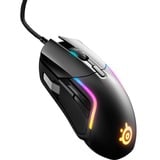 SteelSeries Rival 5 gaming muis Zwart, RGB leds