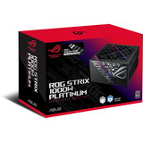 ASUS ROG Strix Platinum (ROG Equalizer) modulaire 1000 watt voeding  Zwart, 1x 12V-2x6, 4x PCIe