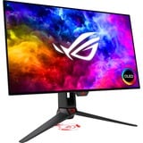 ASUS ROG Swift PG27AQDM 26.5" gaming monitor Zwart, 2x HDMI, 1x DisplayPort, 2x USB-A, 1x USB-B, 240 Hz