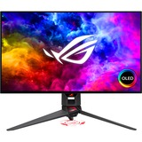 ASUS ROG Swift PG27AQDM 26.5" gaming monitor Zwart, 2x HDMI, 1x DisplayPort, 2x USB-A, 1x USB-B, 240 Hz