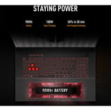 ASUS TUF Gaming A18 (FA808UH-S8007W) 18"  gaming laptop Grijs | Ryzen 7 260 | RTX 5050 | 16 GB | 1 TB SSD | 144 Hz