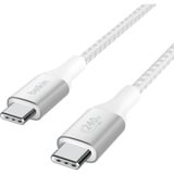Belkin BoostCharge USB-C kabel Wit, 2 meter, 240 W