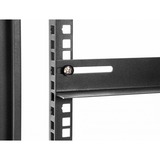 DeLOCK 19" montagebeugel voor netwerkkast 300 x 40 mm inbouwrails Zwart, 2 stuks