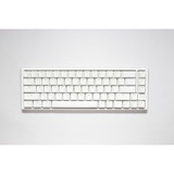 Ducky One 3 Classic Pure White SF, toetsenbord Wit, US lay-out, Cherry MX Red, RGB led, Double-shot PBT, Hot-swappable, QUACK Mechanics, 65%