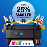 Epson EcoTank ET-2922 all-in-one inkjetprinter Zwart, Scannen, Kopiëren, Wi-Fi, inclusief tot 3 jaar inkt, C11CL63416