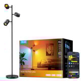 Govee Tree Floor Lamp Zwart, 2.4GHz wifi + Bluetooth