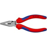 KNIPEX Spitsbek Combinatietang 0822145 Rood/blauw