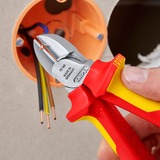 KNIPEX Zijsnijtang VDE 70 06 160 kniptang Rood/geel, VDE-getest