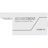 Lian Li EDGE modulaire 1300 watt voeding  Wit, 1x 12V-2x6, 3x PCIe, 4x USB-header
