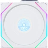 Lian Li UNI FAN TL120 LCD Reverse Blade Wireless Single Pack case fan Wit, 4-pin PWM + 1x 9-pin USB
