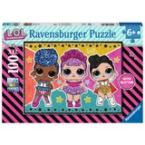 Ravensburger L.O.L. Surprise - Sterren en glitters Puzzel 100 XXL-stukjes