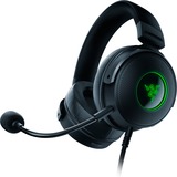 Razer Kraken V3 Hypersense over-ear gaming headset Zwart