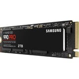 SAMSUNG 990 PRO 2 TB SSD MZ-V9P2T0BW, PCIe Gen 4.0 x4, NVMe 2.0